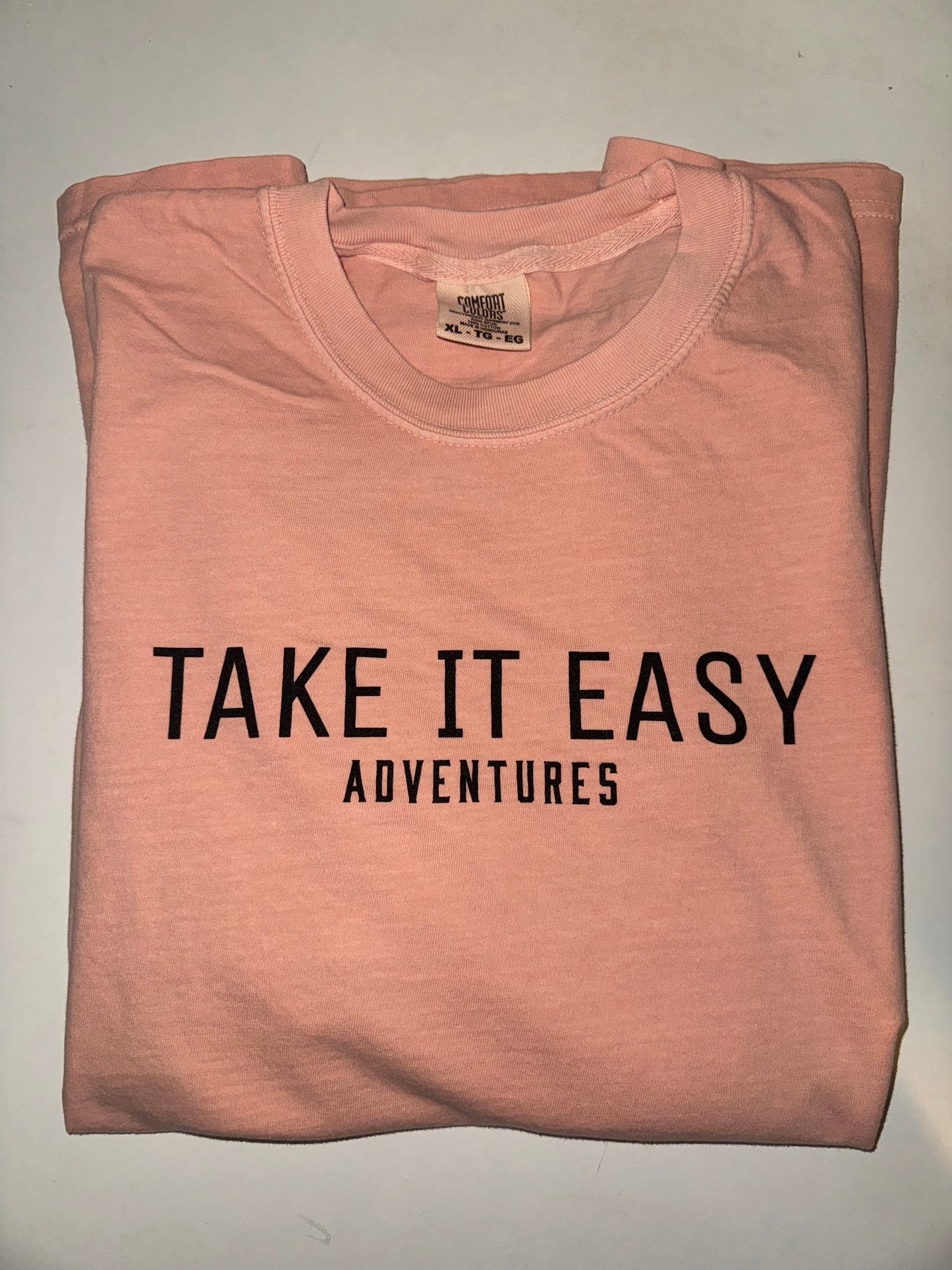 Take It Easy Comfort Colors Peach