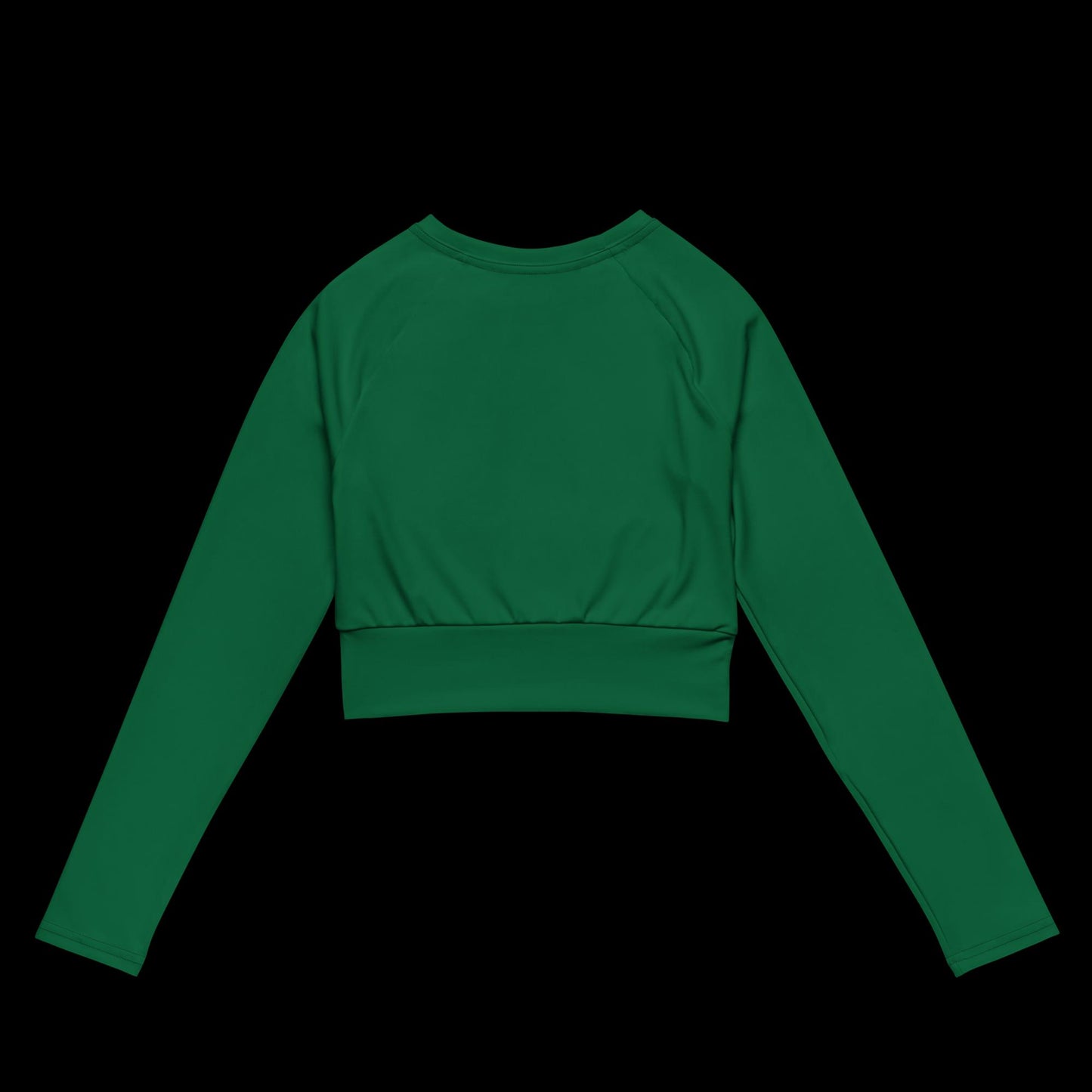 Women's long-sleeve crop top