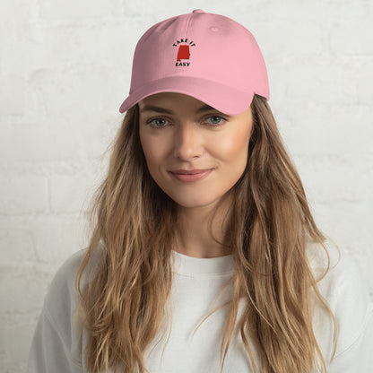 Take It Easy Alabama Dad Hat