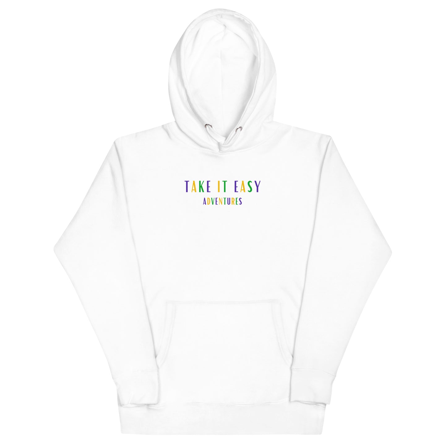 Take It Easy Mardi Gras Hoodie