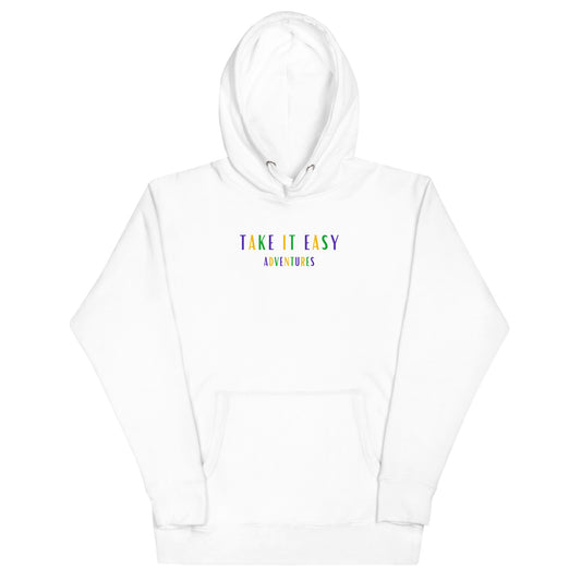 Take It Easy Mardi Gras Hoodie